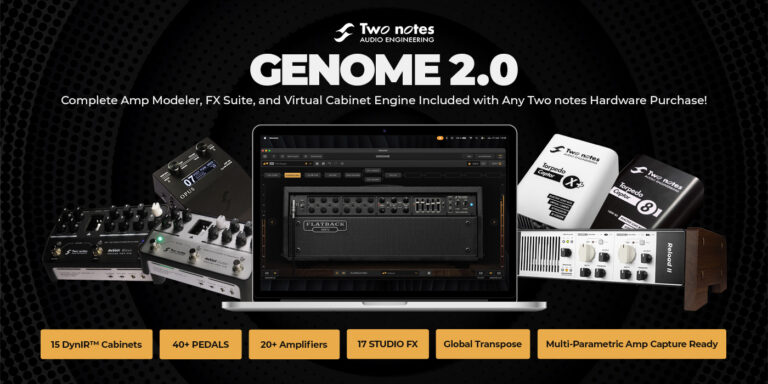 GENOME 2.0 リリース - Two notes Audio